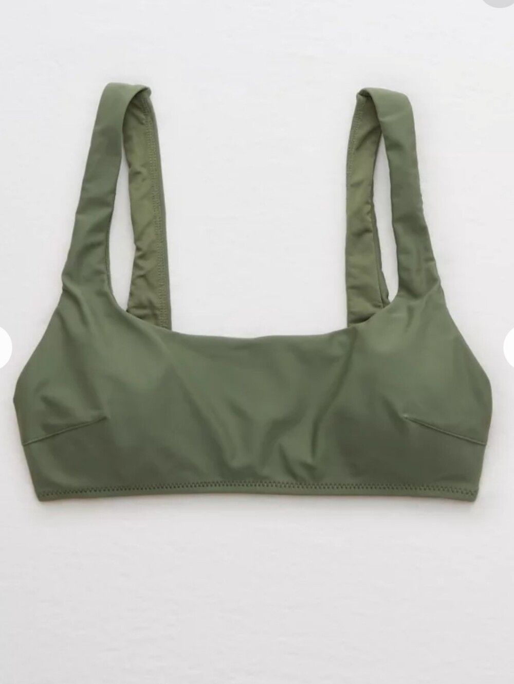 Aerie Wide Strap Scoop Bikini Top Size Small NWT
